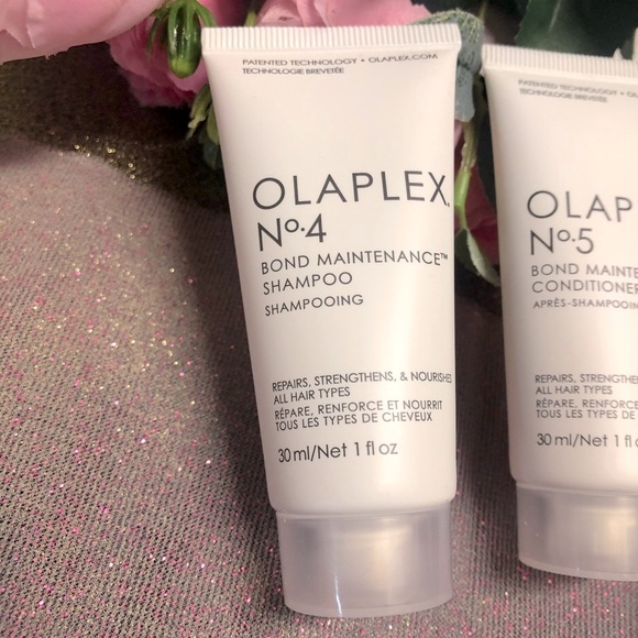 OLAPLEX No.3, No.4, & No.5 Hair Perfector, Shampoo & Conditioner Travel Size Set - Picture 3 of 9